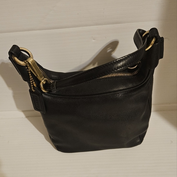 Rare Vintage Coach 6953 Amanda Small Hobo Bag Purse Black - Picture 3 of 16